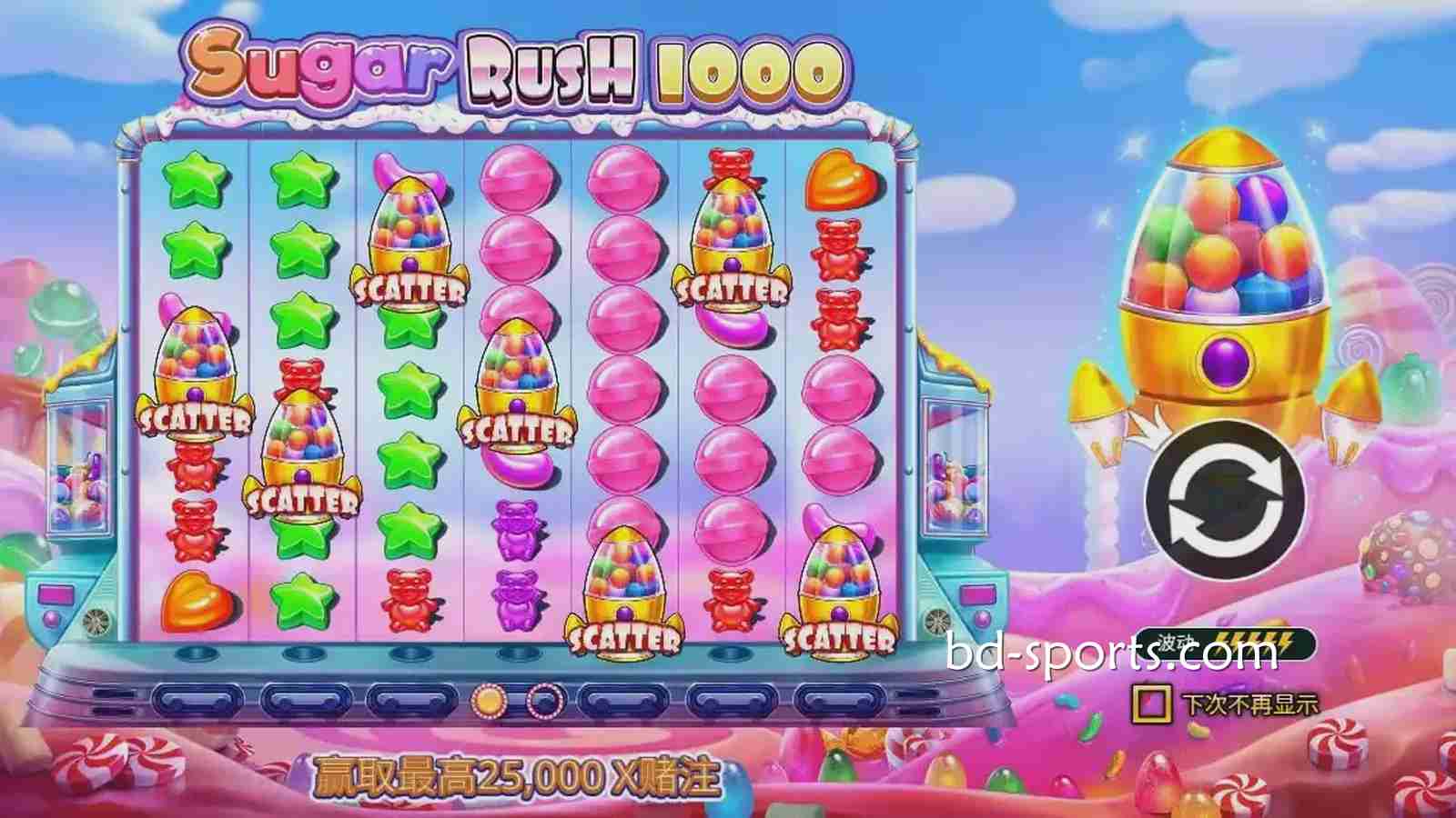 蓝鲸体育:《极速糖果1000》游戏带你进入甜蜜的糖果世界