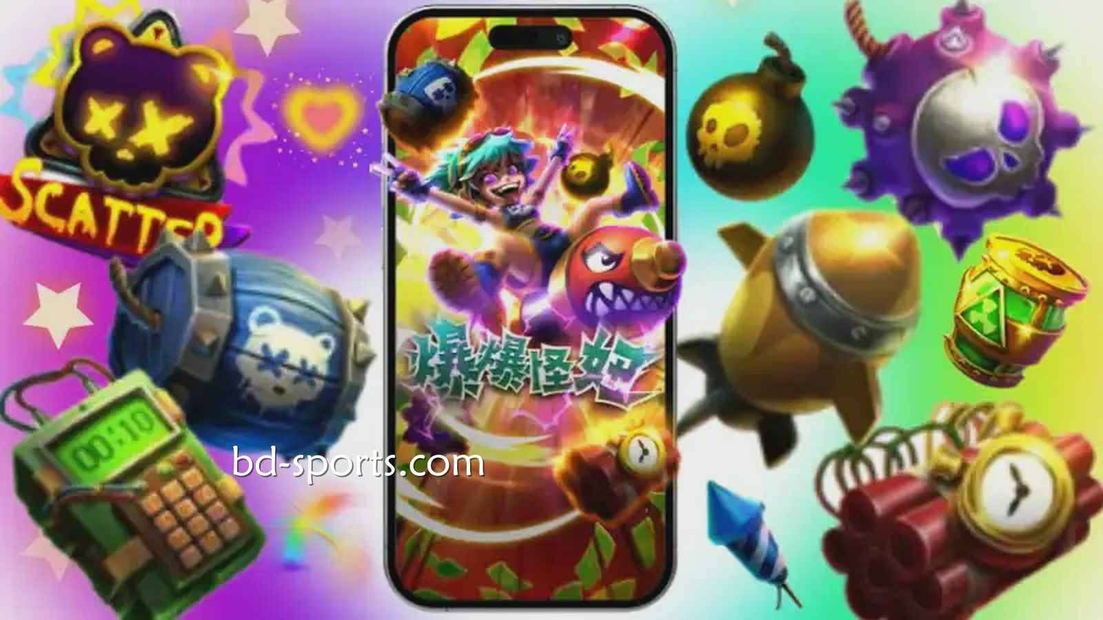 《爆爆怪妞》老虎机奖金最高达51000倍,蓝鲸玩家一定得玩!!!